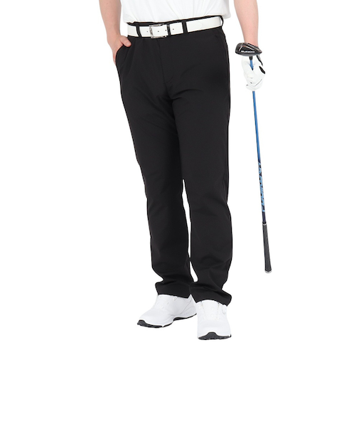 シルバースコット845（SILVERSCOTT845）ゴルフウェア 撥水 TYPE1 STRAIGHT ストレートパンツ SS25SSP001 BLK