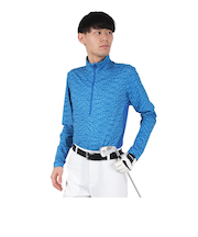 J.LINDEBERG（J.LINDEBERG）ゴルフウェア アウター 吸湿速乾 Luke Print ハーフジップシャツ 071-38313-096