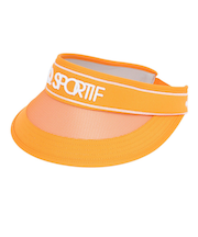 ルコックスポルティフ（lecoqsportif）ゴルフ 日よけサンバイザー LG5SCP54L OR00