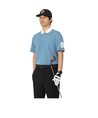 プーマ（PUMA）ゴルフウェア 吸汗速乾 接触冷感 PGC COOL 半袖 ポロシャツ 635494-02