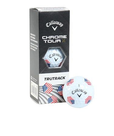 キャロウェイ(CALLAWAY)ゴルフボール クロムツアー CHRM TOUR X 24 TRUTRK USA 3B スリーブ(3個入り)