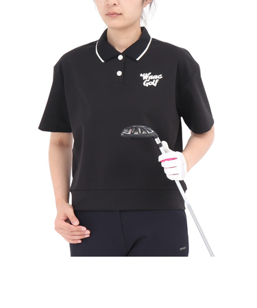 ゴルフウェア ライトストレッチポンチ 半袖ポロシャツ 072252061-0005