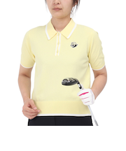 ゴルフウェア シーズナル 半袖ニットポロシャツ 072252761-0041