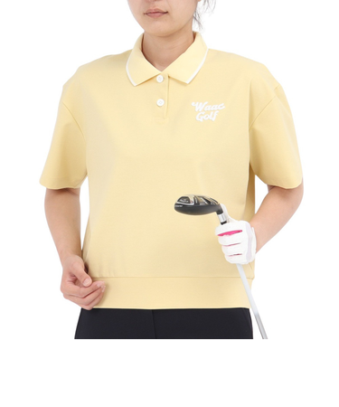 ゴルフウェア ライトストレッチポンチ 半袖ポロシャツ 072252061-0041