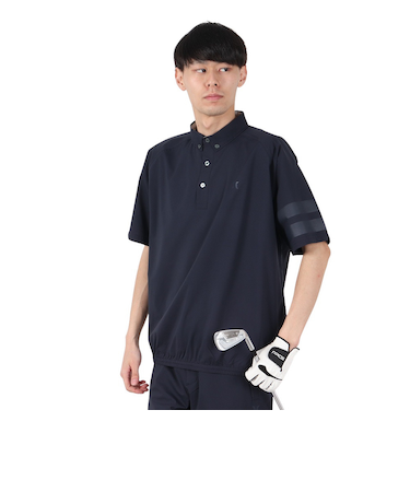 ハーレー（HURLEY）ゴルフウェア アウター 撥水 ファントム レイン 半袖 ポロシャツ MGRN251130-OBS