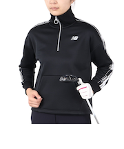 ニューバランス（new balance）ゴルフウェア 長袖 スウェット ハーフジップ プルオーバー 012-4262504-010
