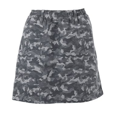 ピン（PING）ゴルフウェア リバーシブル スカート カモフラ柄プリント 622-2234800-021