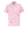 パフォーマンスギア（PG）ゴルフウェア 半袖 吸汗速乾 ボタニカル柄ポロシャツ PG5TTG04 PNK