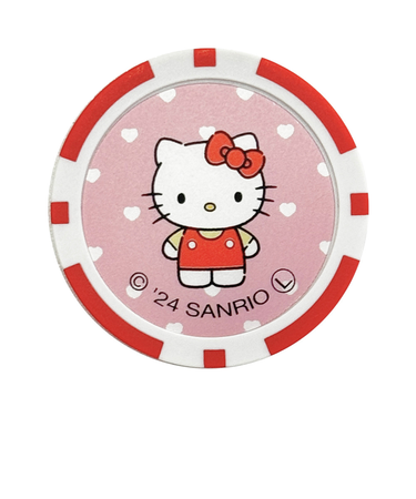サンリオ（Sanrio）ゴルフ チップマーカー ハローキティ X-MC-KT