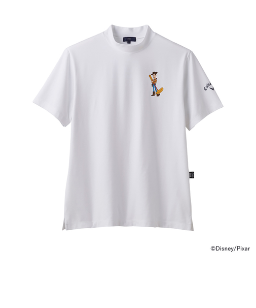 キャロウェイ（CALLAWAY）ゴルフウェア 半袖 モックネックシャツ Toy Story COLLECTION C25134132-1030