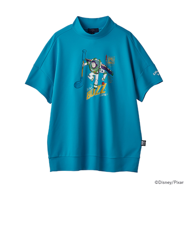 キャロウェイ(CALLAWAY)ゴルフウェア 半袖 モックネックシャツ Toy Story COLLECTION C25134232-1112