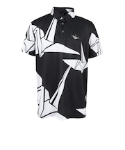 ゴルフウェア ポロシャツ 折り紙 CRANE GRT220 BLK