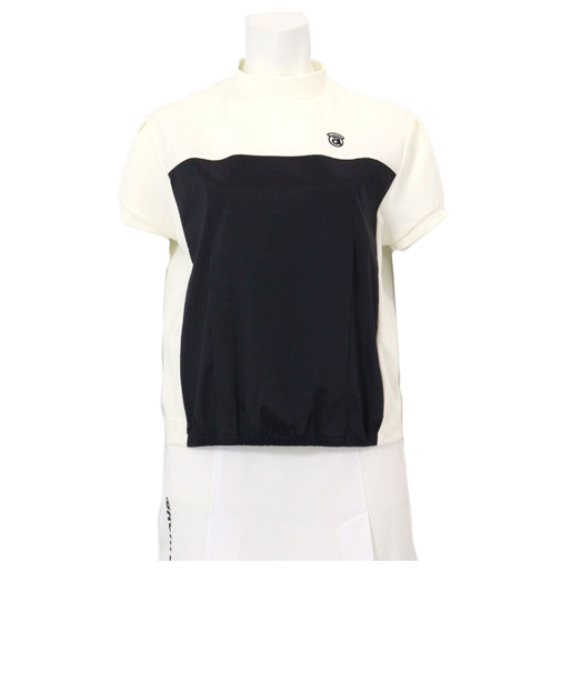 アルチビオ（archivio）ゴルフウェア 半袖 モックネック ドッキングプルオーバー A459303-196