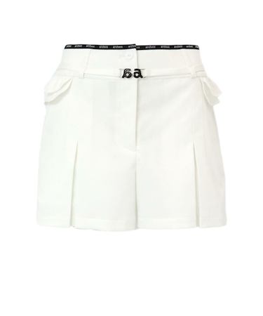 アルチビオ（archivio）ゴルフウェア ベルト付き 撥水ショートパンツ A457310-090