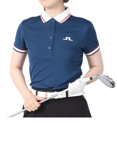 J.LINDEBERG(J.LINDEBERG)ゴルフウェア Desiree ポロシャツ 072-21754-097(Lady… J.LINDEBERG（J.LINDEBERG）ゴルフウェア Desiree ポロシャツ 072