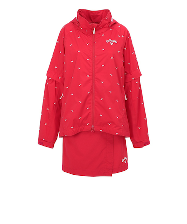 キャロウェイ(CALLAWAY)ゴルフウェア スカートセットアップ レインシェブロン 241-1989801-100