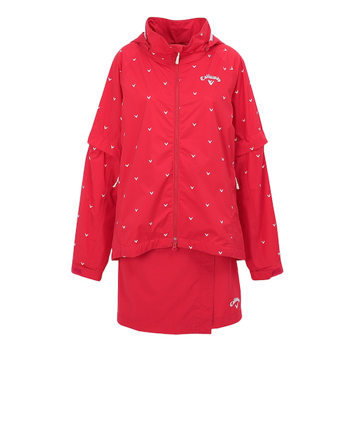 キャロウェイ(CALLAWAY)ゴルフウェア スカートセットアップ レインシェブロン 241-1989801-100