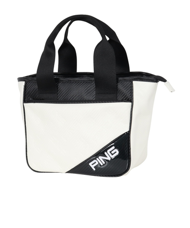 ピン（PING）ゴルフ エンボス トートバッグ GB-U2518 WH 38574