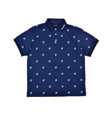 ゴルフウェア 吸水速乾 RR EBD 半袖 ポロシャツ RELAX FIT BE12PS14-M