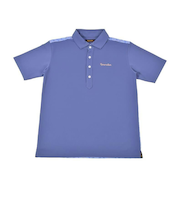 ゴルフウェア 速乾 バックGM ワイド 半袖ポロシャツ BE12PS20-M