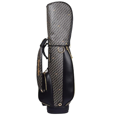 ゴルフ カート式 キャディバッグ 8.5型 5分割 ラリーナ No.3 DBLK