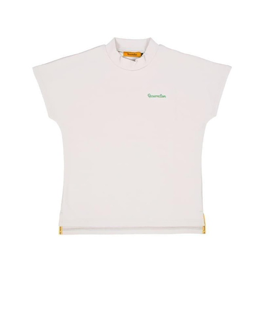 ゴルフウェア 吸水速乾 半袖 ドルマンスリーブ モックネック BE12IN15-W