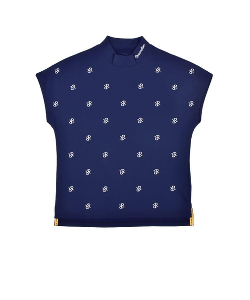 ゴルフウェア 吸水速乾 半袖 RR EBD ドルマンスリーブ モックネック BE12IN17-W