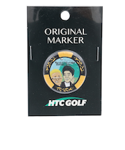 ホクシン(Hokushin)おもしろゴルフマーカー どこ打ってるかわからないコイン MK0144 MK