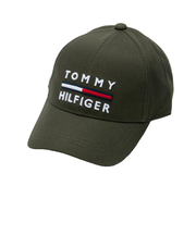 トミーヒルフィガー（TOMMY HILFIGER）キャップ ツイル THMB3F07-OLV