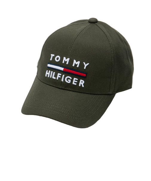 トミーヒルフィガー（TOMMY HILFIGER）キャップ ツイル THMB3F07-OLV