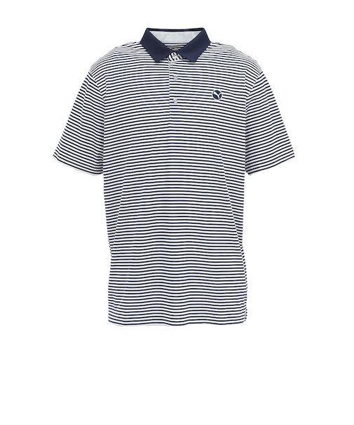 プーマ（PUMA）ゴルフウェア PURE STRIPED 半袖 ポロシャツ 629950-02