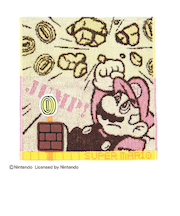マルシン（MARUSHIN）マリオ ブレイクブロック ミニタオル 4485007600 スーパーマリオ