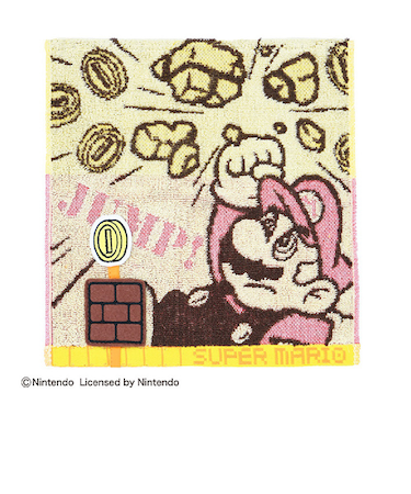 マルシン（MARUSHIN）マリオ ブレイクブロック ミニタオル 4485007600 スーパーマリオ