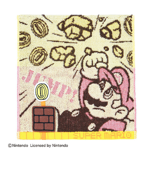 マルシン（MARUSHIN）マリオ ブレイクブロック ミニタオル 4485007600 スーパーマリオ