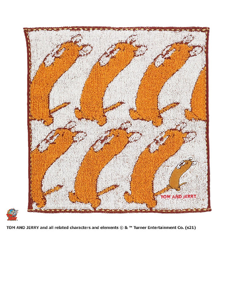 マルシン（MARUSHIN）トムとジェリー ジェリーエスケープパターン ミニタオル 4105011200 トムトジェリー