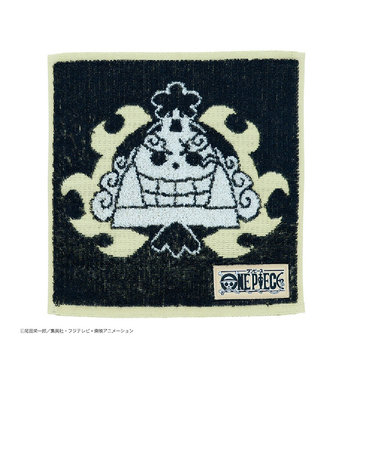 マルシン（MARUSHIN）ワンピース ジンベエ海賊旗 ミニタオル 6765012000 ワンピース