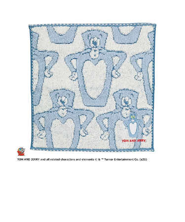 マルシン（MARUSHIN）トムとジェリー トムポットパターン ミニタオル 4105011100 トムトジェリー