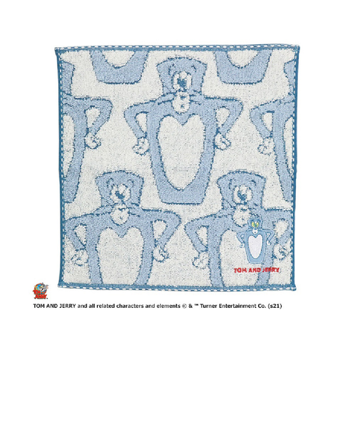 マルシン（MARUSHIN）トムとジェリー トムポットパターン ミニタオル 4105011100 トムトジェリー