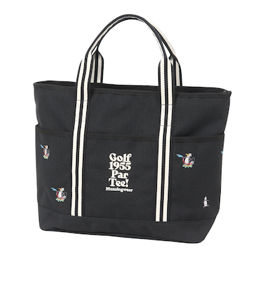 マンシング（MUNSING）ゴルフ グリーンキーパー ペンギンデザイン トートバッグ MG5STT04L BK00