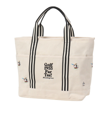 マンシング（MUNSING）ゴルフ グリーンキーパーペンギンデザイン トートバッグ MG5STT04L WH00