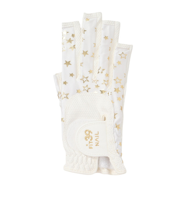 FIT39（FIT39）ゴルフ 右手用 グローブ フィット39ネイル 星GLD B263 R STAR