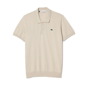 ラコステ（LACOSTE）ゴルフウェア ワントーンゴルフポロセーター AH9341-10ZAM