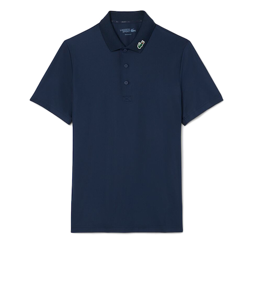 ラコステ(LACOSTE)ゴルフウェア カラーワニロゴパッチゴルフポロシャツ DH2341-99166(Men’s) ラコステ（LACOSTE）ゴルフウェア カラーワニロゴパッチゴルフ