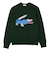 ラコステ（LACOSTE）ゴルフウェア グラフィカルワニロゴジャカードニットセーター AH3145-10-DCJ