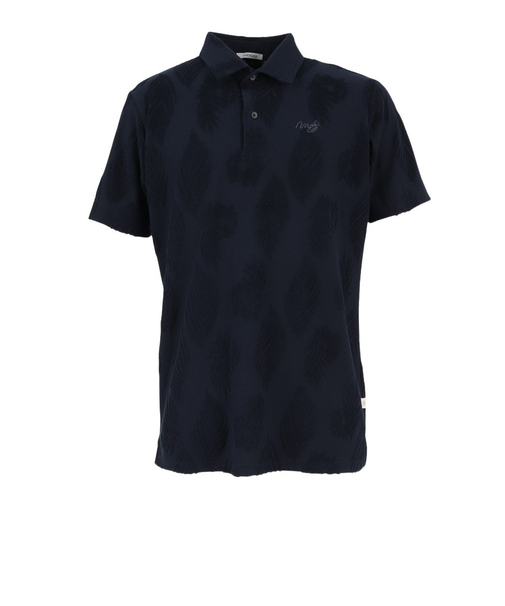 ゴルフウェア ボタニカル パイル 半袖シャツ 21-2241341-98