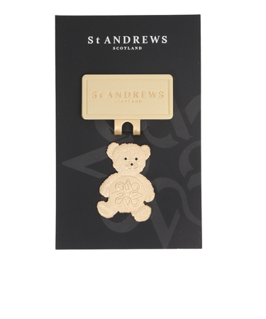 セントアンドリュース（ST.ANDREWS）ゴルフ テディベア クリップマーカー 042-5984327-170