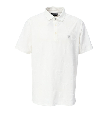 セントアンドリュース(ST.ANDREWS)ゴルフウェア コンセプト柄 リンクスムジ 半袖ポロシャツ 042-5160351-030