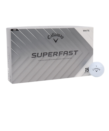 キャロウェイ（CALLAWAY）ゴルフ SUPERFASTボール 1ダース 15個入り SUPERFAST 25 15B