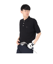 マンシング（MUNSING）ゴルフウェア ペンギン バイ マンシングウェア 60S ラグランスリーブポロシャツ MU5SHS01M BK00