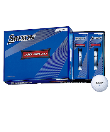 ゴルフボール ADスピード2 ホワイト ダース(12個入り)